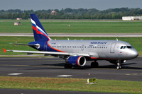 Самолет Airbus A319 Аэрофлот