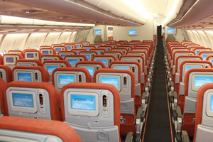 Салон Airbus A330-200, Аэрофлот